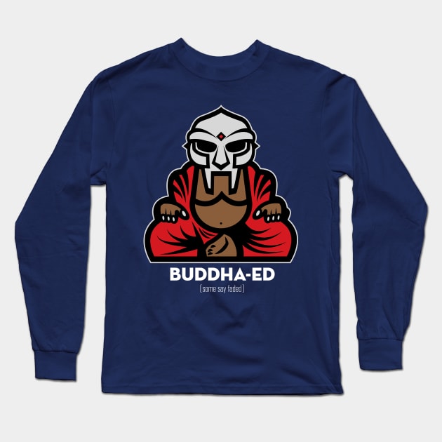 Buddha-ed (colour) Long Sleeve T-Shirt by DIGABLETEEZ